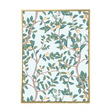 菠蘿選畫所 連續 滿樹繁花 掛畫, 42 x 59.4cm, 金色