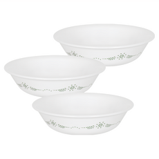 Corelle Brands 康寧餐具 英式花園系列深盤, 3個, 深盤, 白色