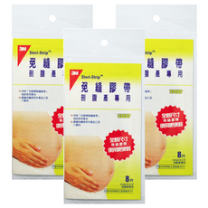 3M 免縫膠帶 剖腹產專用, 8片, 3包
