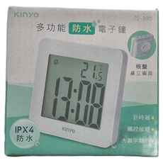 Kinyo 多功能防水電子鐘, TD-390