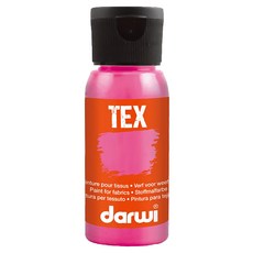 darwi 達威 織品顏料 粉色, 250ml, 1色