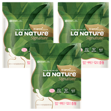 LANATURE 經典超薄蝶翼衛生棉 一般型 12片, 24cm, 3包