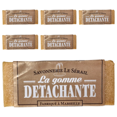 LE SERAIL 席哈爾 衣物橡皮擦 去漬皂, 法國馬賽製, 80g, 6個