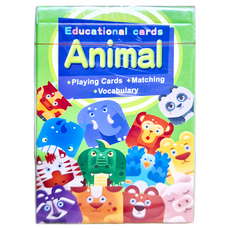 ROYAL 樂友 童趣方塊教育撲克牌, 動物, 1盒