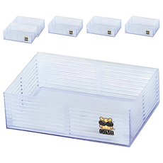 GIMI 吉米 2號水晶籃, 20.8 x 13.6 x 6.9cm, 顏色隨機, 6個