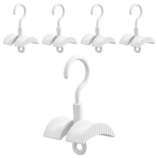 SP SAUCE 360度旋轉掛勾 包包專用,5個,白色
