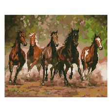 ArtLife 藝術生活 鑽石畫 策馬奔騰