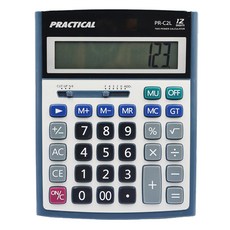 PRACTICAL 實用牌 PR-C2L 大計算機, 12位數 雙電源, 1個