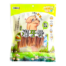 DANLO 丹露 機能潔牙骨 視力保健 六星螺旋設計, 鮮雞味, 220g, 1包