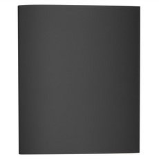 Sunny 三瑩文具 4孔資料夾，A4尺寸，珠光皮, 322 x 264 x 40mm, 黑色, 1本