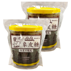 晶晶 蜜蜜 象皮糖 可樂口味 420g, 30大片入, 2袋