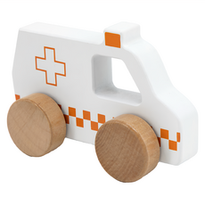 Tryco 木質小車 救護車, 18個月以上, 1個