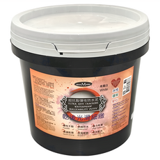 decorMaster 超抗裂彈性防水泥, 6kg, 白色, 台灣製造, 快乾, 1桶