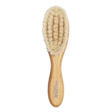 fA brushes 柔軟山羊毛嬰兒髮梳 德國製 森詠木香 呵護頭皮, 1支