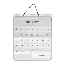 HONEYJAM 生活費零用錢掛曆, 象牙色, 1個