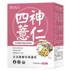 BHK's 漢方 四神 + 薏仁EX 素食膠囊, 1罐, 60顆