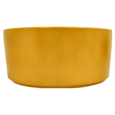 Homely Zakka 北歐輕奢 ins 風陶瓷餐碗 沙拉碗 湯麵碗 直徑15.5x7cm, 閃耀黃, 1個