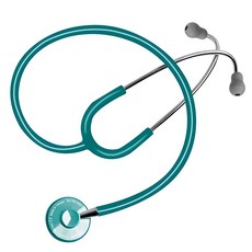 Spirit 精國 經濟型 單面聽診器 12號 CK-MA603CP 藍綠色, 1個