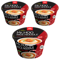 Mr.HOO 米麵線 泡菜味, 92公克, 3入