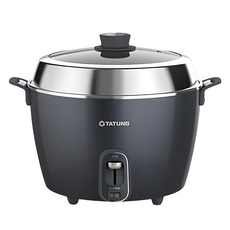 TATUNG 大同 11人份透明蓋電鍋 藍黑色, TAC-11R-MPB, 1個