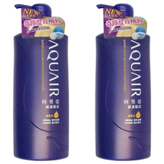 AQUAIR 阿葵亞 瞬護賦活潤髮乳 受損髮適用 日本專為台灣研發, 2瓶, 600ml