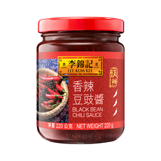 李錦記 香辣豆豉醬 220g 香辣可口 辣度適中 口感十足 不加防腐劑, 1罐