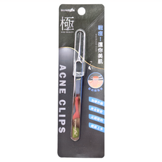 SUNDEN 極 專業精密直頭粉刺夾 高硬度超尖 不鏽鋼材質, SD1640, 1個