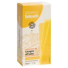 Felicetti 義大利含蛋千層麵, 500g, 1盒