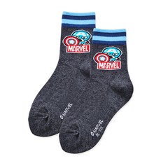 ONEDER 旺達棉品 復仇者聯盟系列襪 MARVEL Kawaii Art Collection, 美國隊長, 15~18cm