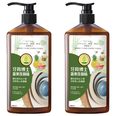 牙周博士 蔬果洗碗精, 愛地球淨水, 珍惜家人的健康, 700g, 2瓶