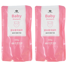 台塑生醫 Dr's Formula 嬰幼童洗髮精 補充包, 500g, 2包