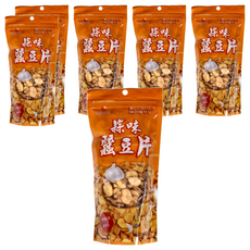 Chiao-E 巧益 蒜味蠶豆片, 6包, 200g