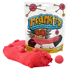MAd MATTR 瘋狂博士MM沙, 蕃茄紅, 283g, 柔軟易塑形, 不乾不黏手, 1包