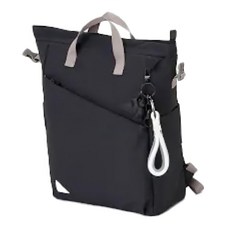 pugo 噗果 上課小幫手 中高年級SkillPack學習袋 寶特瓶回收紗/環保無毒染劑 重量340g, 純色酷黑, 39 x 36 x 14cm