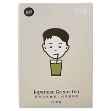dripo 即溶無糖茶 日式綠茶, 2g, 15個裝, 1組