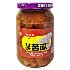 高慶泉 甘味苦瓜 Classic Pickled Bitter Gourd, 385g, 1罐