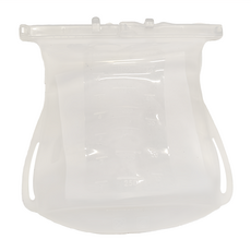 ZEN ZHOU 仁舟淨塑 矽密袋2.0, 雪酪白, 1個