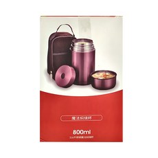 PUSH! 316不銹鋼燜燒杯, 800ml, TM-850, 1個