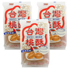 逢國食品 台灣桃酥, 180g, 3包