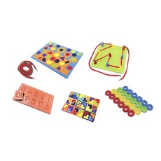 資優數學 30種智力遊戲 系列2 趣味動手版 Set，開發3~6歲幼兒邏輯腦，升國小前數學啟蒙必備, 1組