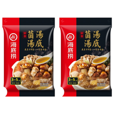 海底撈 鮮香菌湯鍋底 嚴選牛肝菌 3~5人份, 150g, 2包