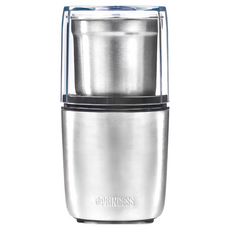 【PRINCESS 荷蘭公主】不鏽鋼咖啡磨豆機, 一鍵啟動, 易清洗, 圓弧三角形設計, 221041