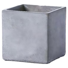 特大方形水泥盆, 水泥白, 1個