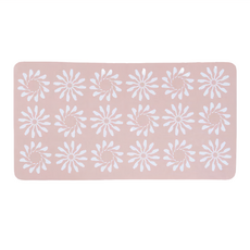 in Blooom 印花樂 三合一滑鼠墊拭鏡布 W28.5 x L15 cm 超細纖維 鍵盤防塵 | 烏秋圈圈 茶色玫瑰, 1個