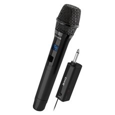 DIKE Hedone 歡唱樂動UHF無線麥克風 DVM170 15組頻道, 黑色