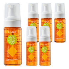 tsaio 上山採藥 日光金萱透亮卸妝油慕斯, 天然卸妝配方，甘草綠茶成分，溫和不乾澀，含維生素B3亮白肌膚，維生素E抗氧化, 150ml, 6瓶