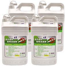 毛寶 室內煙味即時消臭劑 中和作用 徹底除臭, 4kg, 4桶