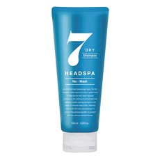 HEADSPA7 輕盈免沖洗乾洗髮乳 溫和弱酸性 舒緩頭皮, 100ml, 1條