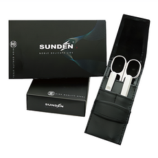 SUNDEN MK4985 精品三件式旅行修容組 11.8 x 7.3cm, 1組