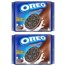 OREO 奧利奧 巧克力夾心餅乾隨手包, 248.4g, 2袋